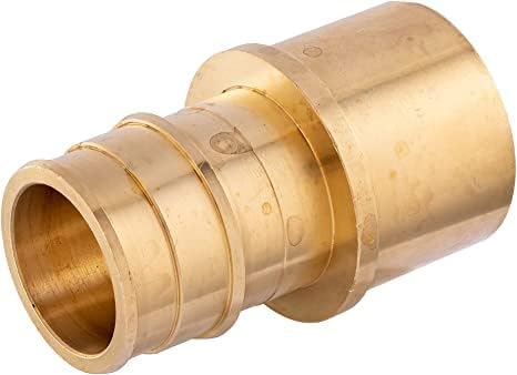 Pex Brass Fitting 3/4"x 3/4" Male Sweat Adapter (Pack of 10)