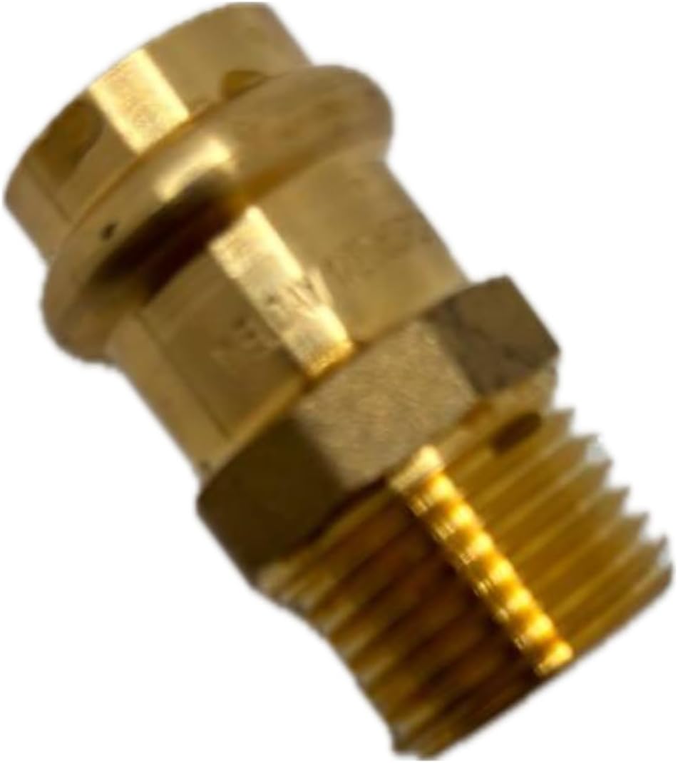 1/2" - 3/4" ProPress Fittings - Male Adapter - Press Brass Adapter Fittings Male NPT Adapter - Connection for Residential, Commercial