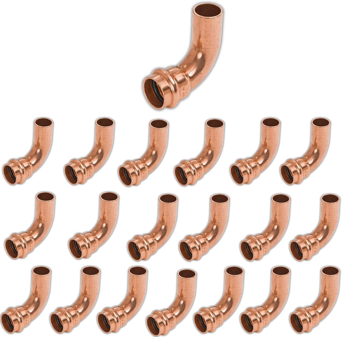 1/2" - 3/4" ProPress FTG Copper ProPress 90 Degree Street Elbow Connection Residential Commercial