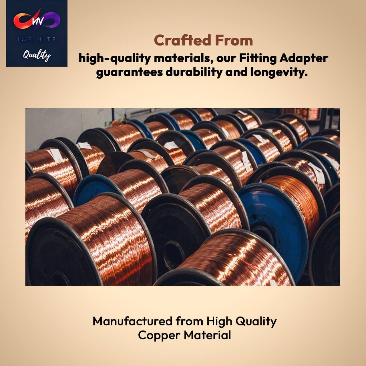 1/2" - 3/4" ProPress Fittings Male Adapter - Pressure Copper Fitting P x Male NPT - Connection for Residential, Commercial - Durable, Reliable