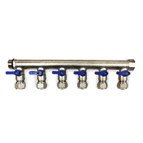 3/4" Plumbing PEX Manifolds w/ 1/2" Pex Ball Valves - Radiant Heat Manifold