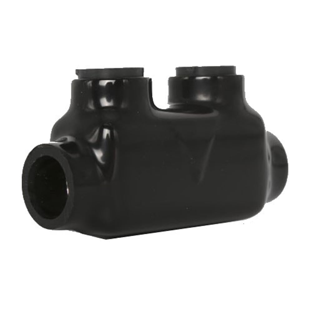 Insulated Splice Connector Multi-Tap Wire Connectors 1/0-14AWG Wide Polaris Connector 3/16" Aluminum and Copper Insulated Wire Split Bolt Connector Pre-Filled with Oxide Inhibiting Compound