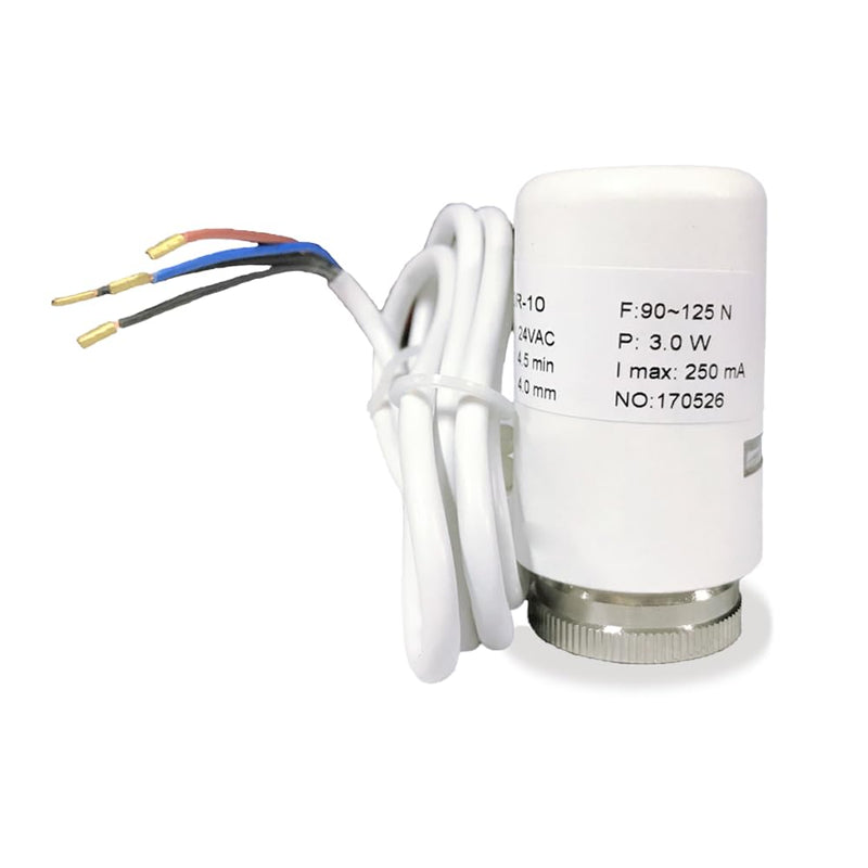 2 - 12 Loop Radiant PEX Plumbing Manifold - 1" 304 Stainless Steel Radiant Floor Heating Manifold - With 2 Wire Actuators