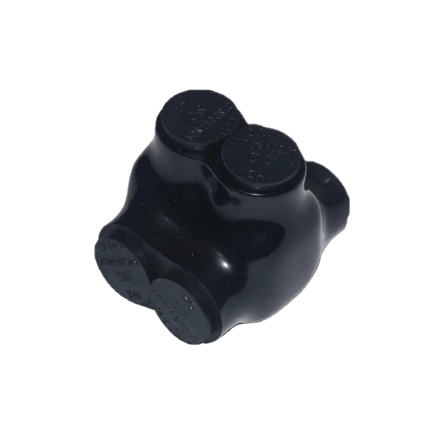 Insulated Splice Connector 2 Ports Multi-Tap Wire Connectors 1/0-14AWG Wide Polaris Connector 3/16" Aluminum and Copper Connector Pre-Filled with Oxide Inhibiting Compound