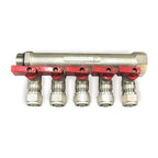 3/4" Plumbing PEX Manifolds w/ 1/2" Pex Ball Valves - Radiant Heat Manifold