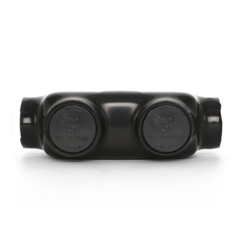 Insulated Splice Connector Multi-Tap Wire Connectors 1/0-14AWG Wide Polaris Connector 3/16" Aluminum and Copper Insulated Wire Split Bolt Connector Pre-Filled with Oxide Inhibiting Compound