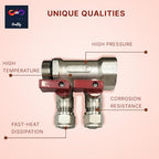 3/4" Plumbing PEX Manifolds w/ 1/2" Pex Ball Valves - Radiant Heat Manifold