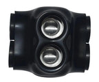 Insulated Splice Connector 2 Ports Multi-Tap Wire Connectors 1/0-14AWG Wide Polaris Connector 3/16" Aluminum and Copper Connector Pre-Filled with Oxide Inhibiting Compound