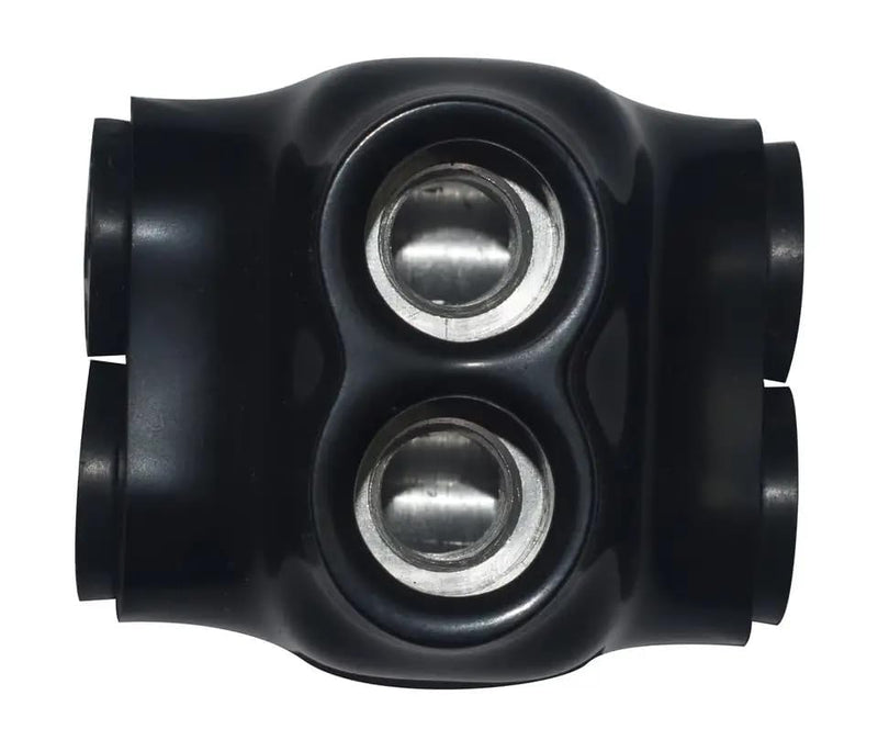 Insulated Splice Connector 2 Ports Multi-Tap Wire Connectors 1/0-14AWG Wide Polaris Connector 3/16" Aluminum and Copper Connector Pre-Filled with Oxide Inhibiting Compound