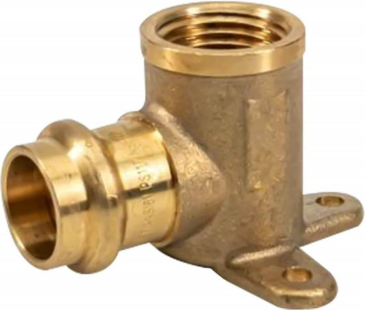 ProPress Drop Ear Elbow - Pex 1/2" x 1/2" Female NPT Drop-ear Elbow -Copper Pro press Fitting - Copper Drop Ear Elbow - Solution for Quick Plumbing Installations