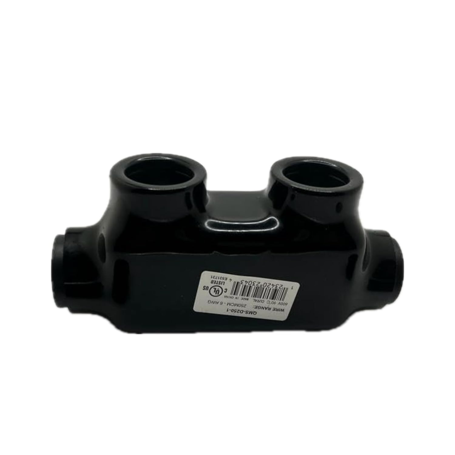 Insulated Connector 2 Ports Wire Connectors 2/0-6AWG Wide Polaris Connector 3/16" Aluminum and Copper Insulated Wire Split Bolt Connector Pre-Filled with Oxide Inhibiting Compound