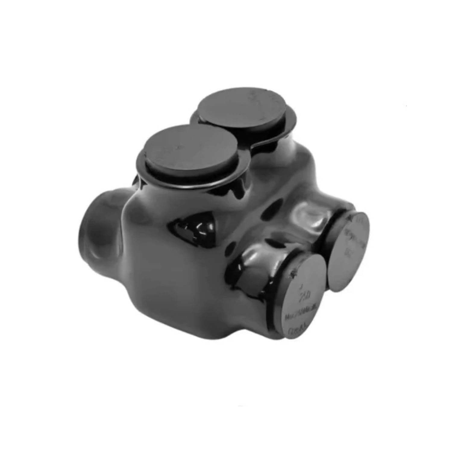 Insulated Splice Connector 2 Ports Wire Connectors 2-14AWG Wide Polaris Connector Aluminum and Copper Insulated Wire Split Bolt Connector Pre-Filled with Oxide Inhibiting Compound