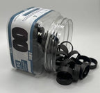 Pex Crimp Rings 3/4" Pipe Fitting For Pex Pipe Tube System - Black Oxidized Surface Treatments - 50 PCS