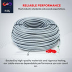 12/2 - 12/3 - Solid Metal Clad Cable with Ground Wire - MC Aluminium Armor and Stranded Copper Conductor