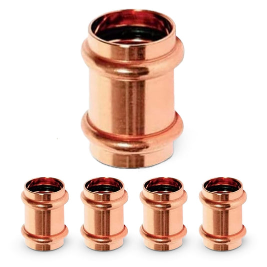 ProPress Fittings 1/2 inch Male Adapter - Pressure Copper Fitting P x Male NPT - Connection for Residential, Commercial - Durable, Reliable (Pack of 5)