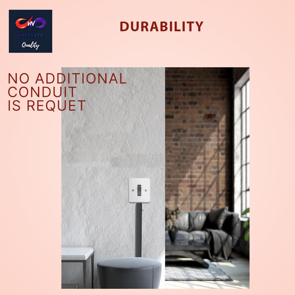 6/2 NM-B Non-Metallic Residential Indoor Wire Nonmetallic with Ground Sheathed Cable