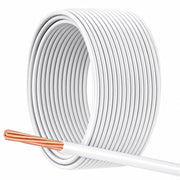 6 AWG THHN Wire 6 Gauge Stranded Copper Wire Rated up to 600V THWN-2 Building Wire 19-Stranded Nylon Jacket for Residential, CNC, Ground, Industrial (100FT Green)