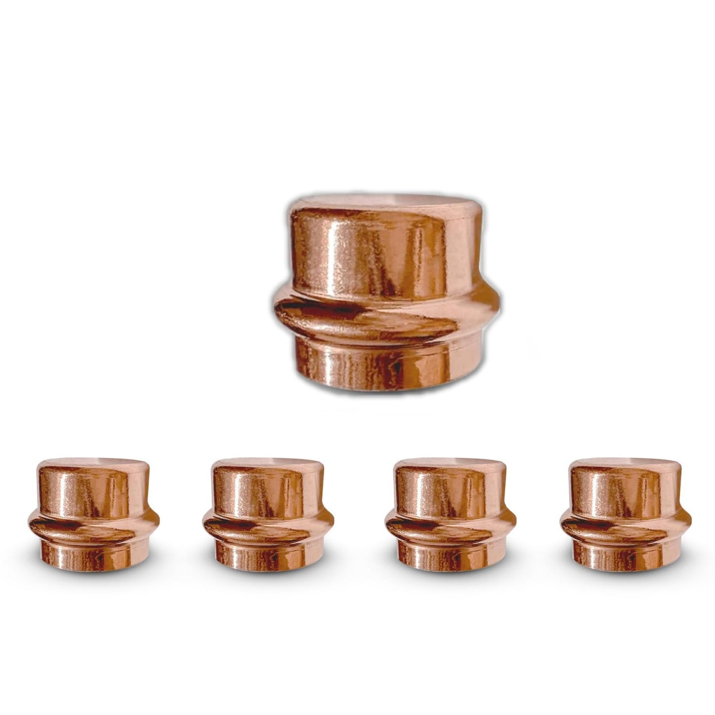 ProPress Fitting Copper Cap - 3/4 - Pack of 10