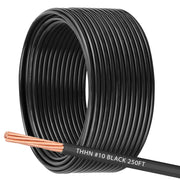 6 AWG THHN Wire 6 Gauge Stranded Copper Wire Rated up to 600V THWN-2 Building Wire 19-Stranded Nylon Jacket for Residential, CNC, Ground, Industrial (100FT Green)