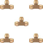 1/2" - 3/4" - Push Fit Plumbing Tee
