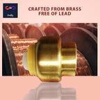 3/4" - 1/2" - Push Fit End Cap - Push Cap to Connect Plumbing Fitting Push Cap - Push to Connect Plumbing Fitting