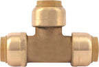1/2" - 3/4" - Push Fit Plumbing Tee