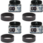 Pex Crimp Rings 3/4" Pipe Fitting For Pex Pipe Tube System - Black Oxidized Surface Treatments - 50 PCS
