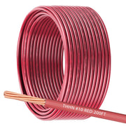 6 AWG THHN Wire 6 Gauge Stranded Copper Wire Rated up to 600V THWN-2 Building Wire 19-Stranded Nylon Jacket for Residential, CNC, Ground, Industrial (100FT Green)