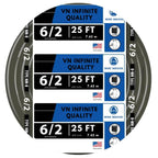 6/2 NM-B Non-Metallic Residential Indoor Wire Nonmetallic with Ground Sheathed Cable