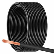 6 AWG THHN Wire 6 Gauge Stranded Copper Wire Rated up to 600V THWN-2 Building Wire 19-Stranded Nylon Jacket for Residential, CNC, Ground, Industrial (100FT Green)