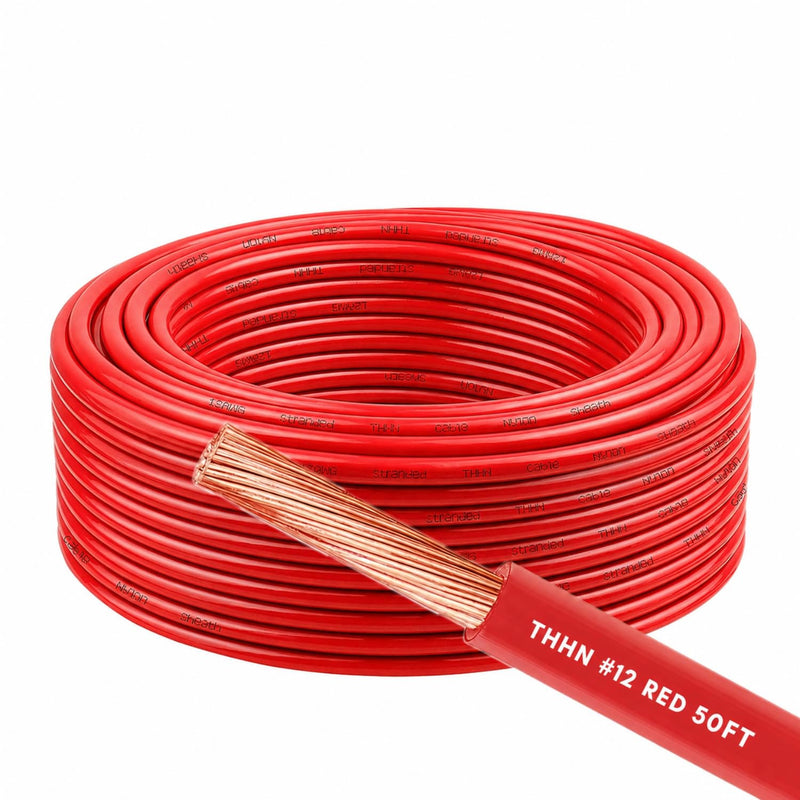 6 AWG THHN Wire 6 Gauge Stranded Copper Wire Rated up to 600V THWN-2 Building Wire 19-Stranded Nylon Jacket for Residential, CNC, Ground, Industrial (100FT Green)