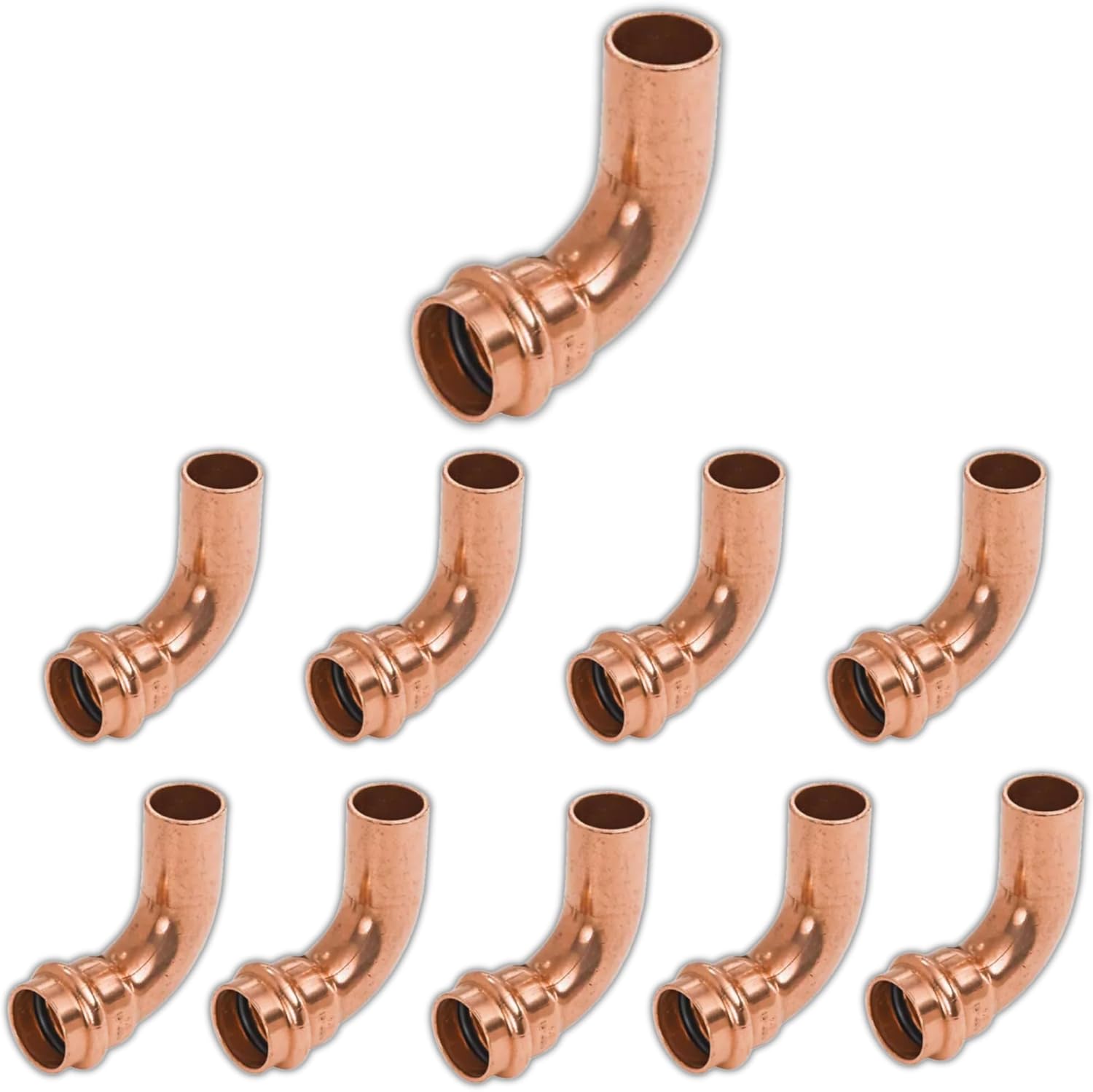 1/2" - 3/4" ProPress FTG Copper ProPress 90 Degree Street Elbow Connection Residential Commercial
