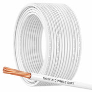 6 AWG THHN Wire 6 Gauge Stranded Copper Wire Rated up to 600V THWN-2 Building Wire 19-Stranded Nylon Jacket for Residential, CNC, Ground, Industrial (100FT Green)