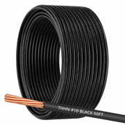 6 AWG THHN Wire 6 Gauge Stranded Copper Wire Rated up to 600V THWN-2 Building Wire 19-Stranded Nylon Jacket for Residential, CNC, Ground, Industrial (100FT Green)