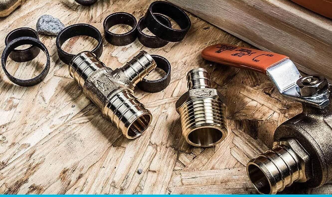 Pex Crimp Rings 3/4" Pipe Fitting For Pex Pipe Tube System - Black Oxidized Surface Treatments - 50 PCS
