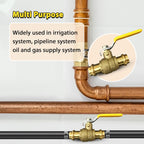1" - 1/2" - 3/4" - 1  1/4" - 1  1/2" - ProPress Brass Ball Valve - Press Ball Valve with EPDM O-ring - Premium Press Ball Valve