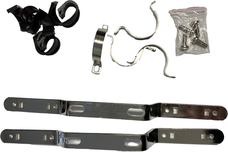 2 - 12 Loops Ball Valve Brass Pex Manifold 1" trunk for 1/2" Pex Tubing w/brackets
