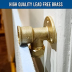 ProPress Drop Ear Elbow - Pex 1/2" x 1/2" Female NPT Drop-ear Elbow -Copper Pro press Fitting - Copper Drop Ear Elbow - Solution for Quick Plumbing Installations