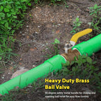 1" - 1/2" - 3/4" - 1  1/4" - 1  1/2" - ProPress Brass Ball Valve - Press Ball Valve with EPDM O-ring - Premium Press Ball Valve