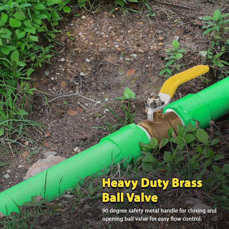 1" - 1/2" - 3/4" - 1  1/4" - 1  1/2" - ProPress Brass Ball Valve - Press Ball Valve with EPDM O-ring - Premium Press Ball Valve